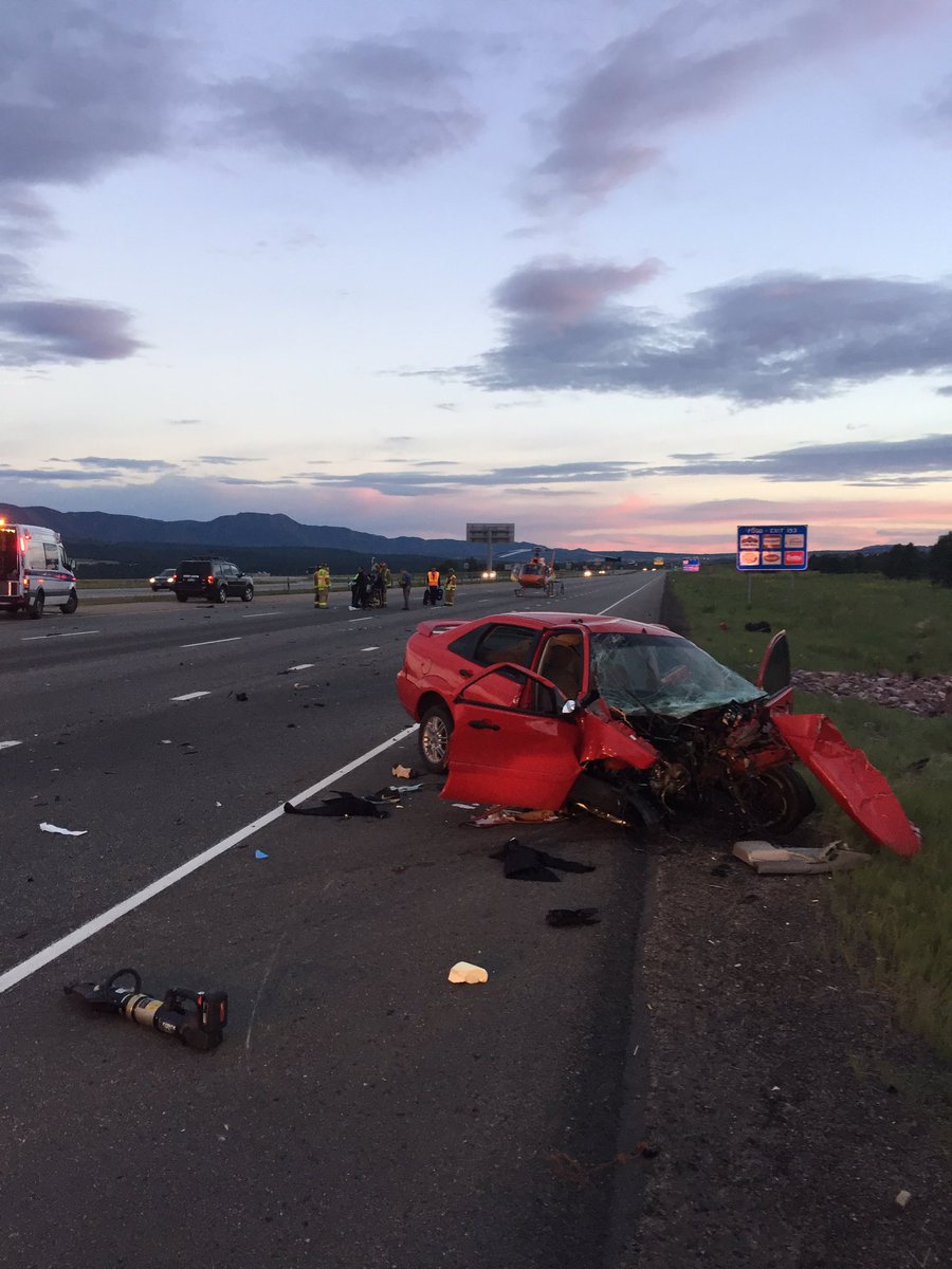 Northbound I-25 Reopened In Colorado Springs After Early Morning Crash ...